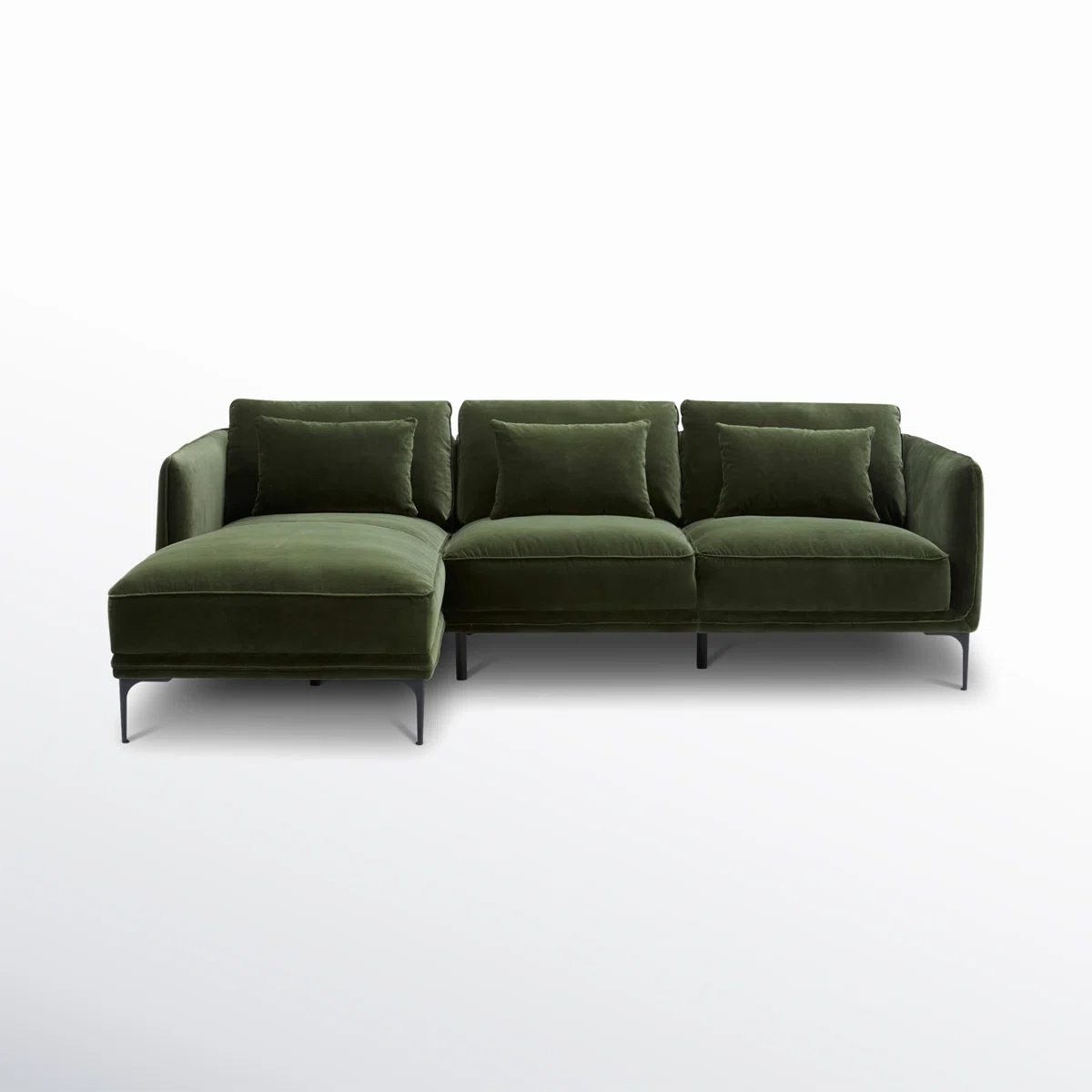 Rae 2 - Piece Velvet Sectional
