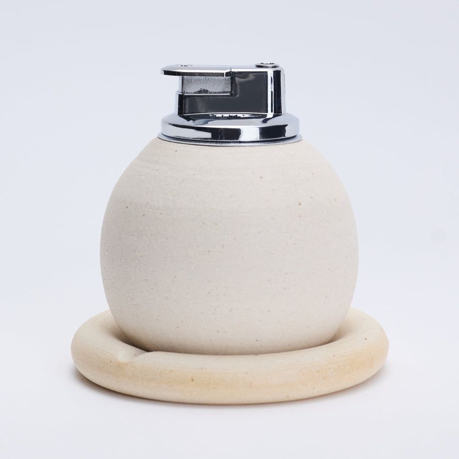 Olivia Ceramics Pebble Lighter - Yang