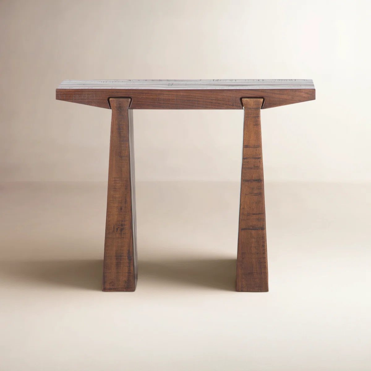 Janke Reclaimed Wood Side Table