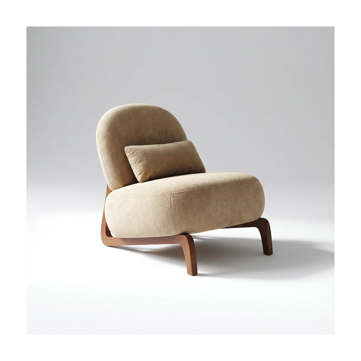 Modern plush Velvet Chair