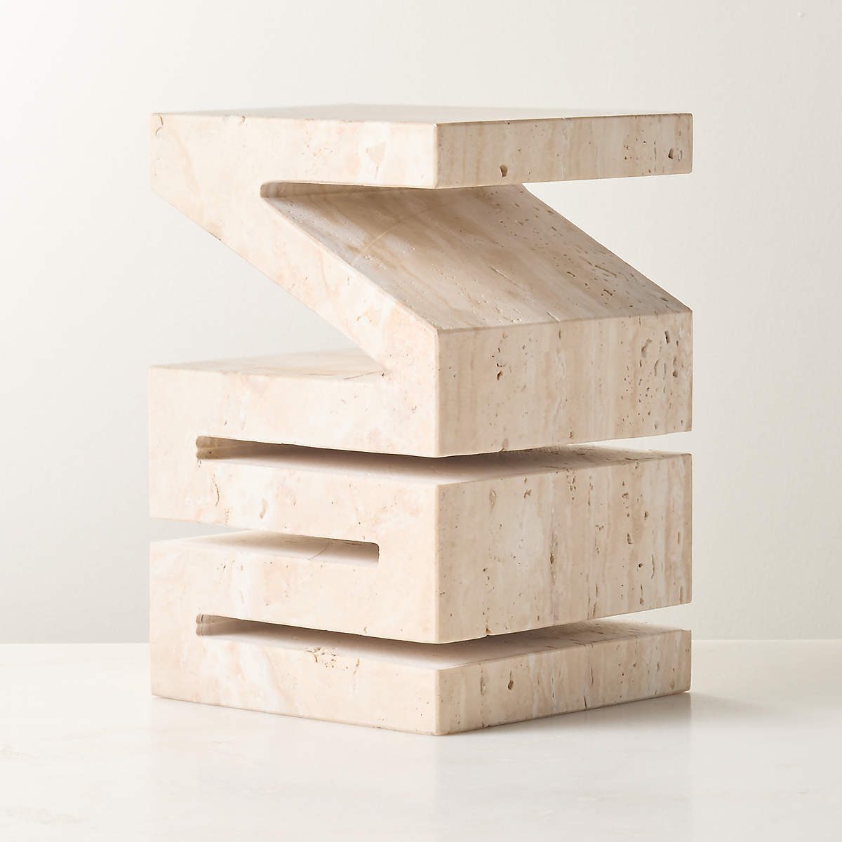 Unfold Travertine Sculpture