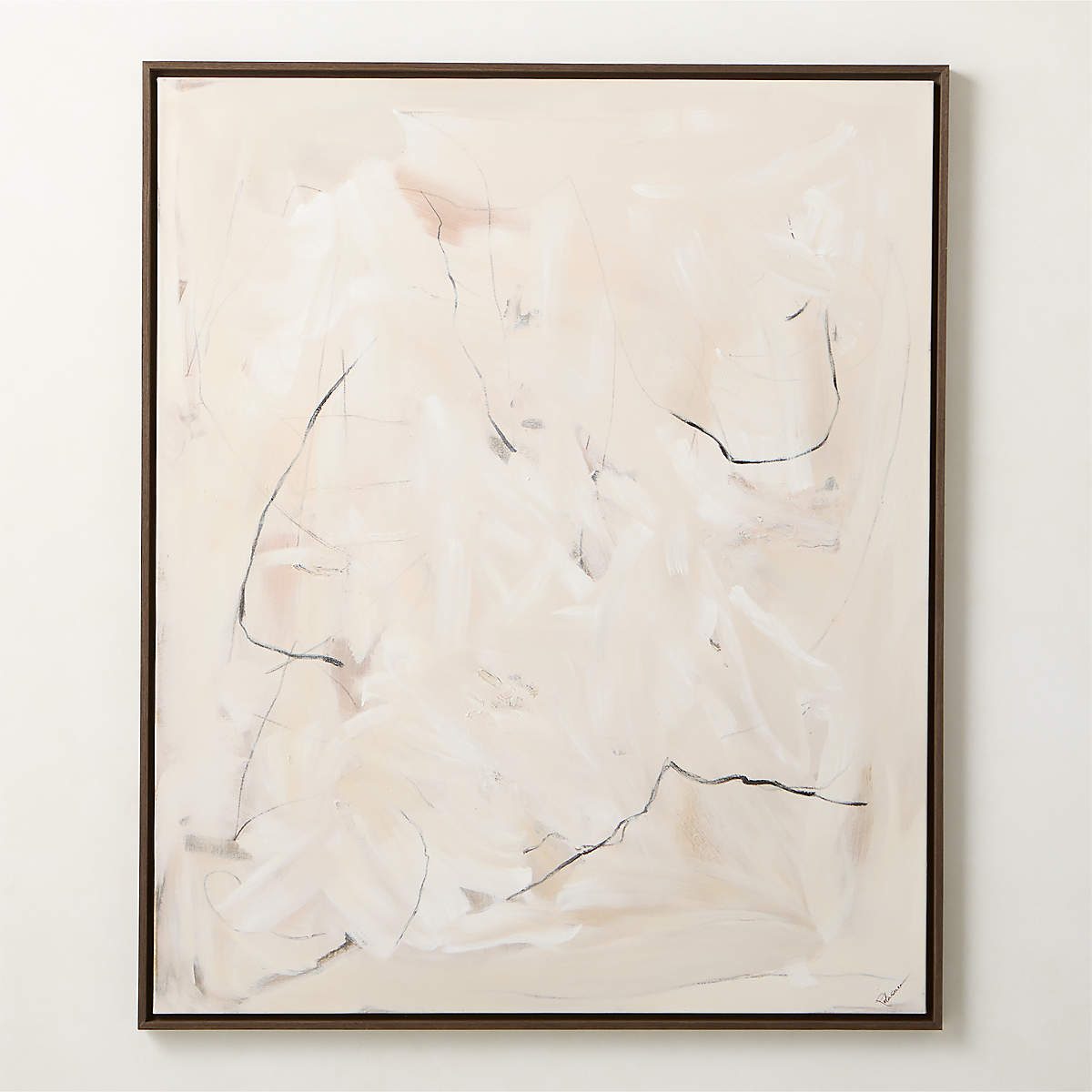'Massina' Framed Wall Art 50"x60"