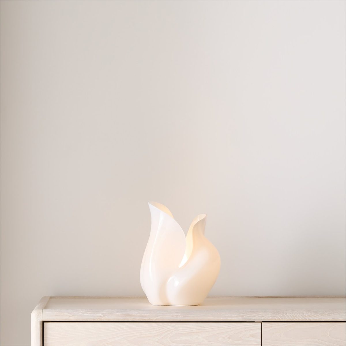 Swan Table Lamp by Laura Harrier and Tiffany Howell