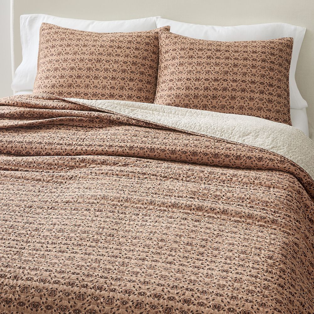 Gemma Reversible Print Mix Quilt & Shams