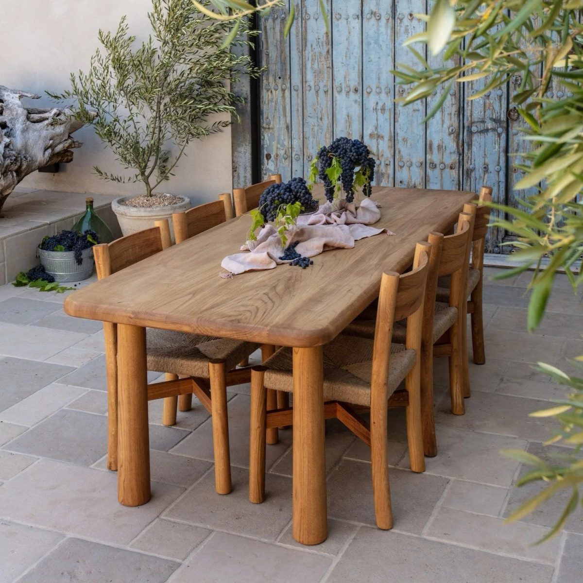 Topa Topa Rectangular Dining Table - Warm Oak